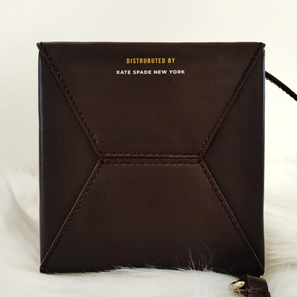 Kate Spade Creme de la Creme Chocolate Milk Purse - Picture 9 of 11